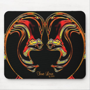 Tapis De Souris Amour vrai Mousepad