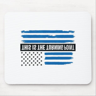 Tapis De Souris Amoureux de la Bible tournants, Foi Usa Patriotiqu