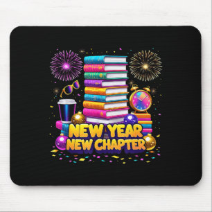 Tapis De Souris Amoureux de livres Bonne année Chapitre 2026 Bibli