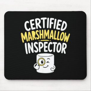 Tapis De Souris amoureux de marshmallow 