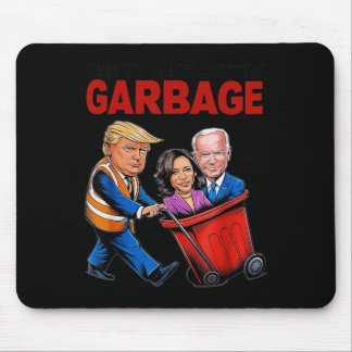 Tapis De Souris Amoureux De Trump - Il Est Temps De Sortir Les Ord