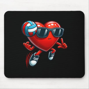 Tapis De Souris Amoureux de volley-ball Joueur de sport Saint-Vale