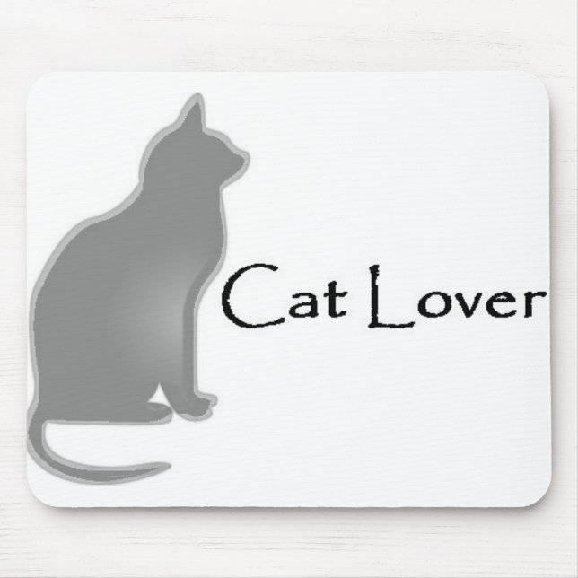 Tapis De Souris Amoureux des chats (Devant)
