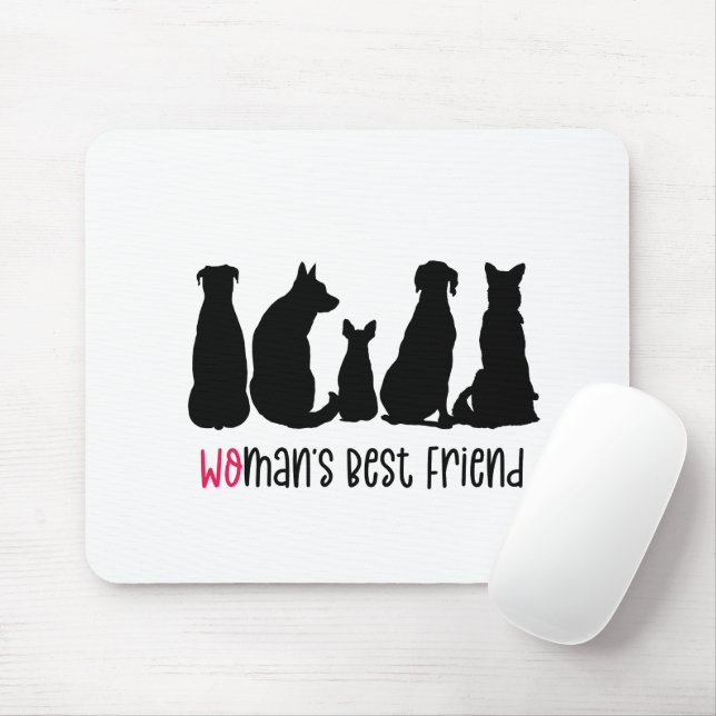 Tapis De Souris Amoureux des chiens (Avec souris)