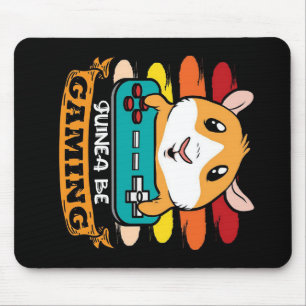 Tapis De Souris Amoureux du cadeau de cochon Guinée contrôleur amu