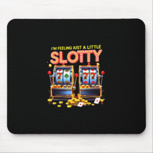 Tapis De Souris Amoureux du jeu Machine à sous chanceuse Casino La