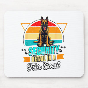 Tapis De Souris Amoureux du Malinois Belge Drôle Malinois Belge Ré
