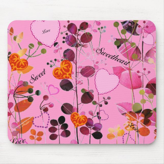 Tapis De Souris Amoureux Mini-Placemat/Mousepad (Devant)