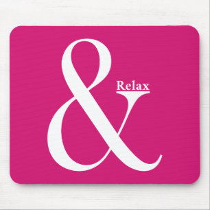 Tapis De Souris Ampersand Et Relax