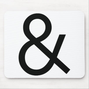 Tapis De Souris Ampersand - Noir