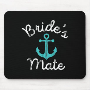 Tapis De Souris Amusant Bachelorette Nautique Groom Bridesmaid Br