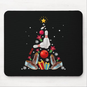 Tapis De Souris Amusant bowling décoration d'ornement d'arbre de N