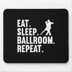 Tapis De Souris Amusant Conception De Salle De Bal Pour Hommes Fem