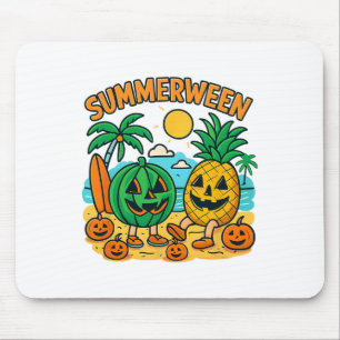 Tapis De Souris Amusant Été Entre Cute Watermelon Et Pineappa Bea