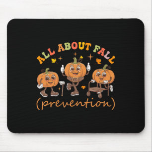 Tapis De Souris Amusant J'aime Prévention de l'automne Thanksgivin