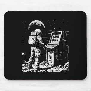 Tapis De Souris Amusant Joueur Astronaute De Jeux Dans L'Espace Vi