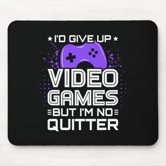 Tapis De Souris Amusant Joueur Vidéo - Jeu Console Pc - Jeu Vidéo (Devant)