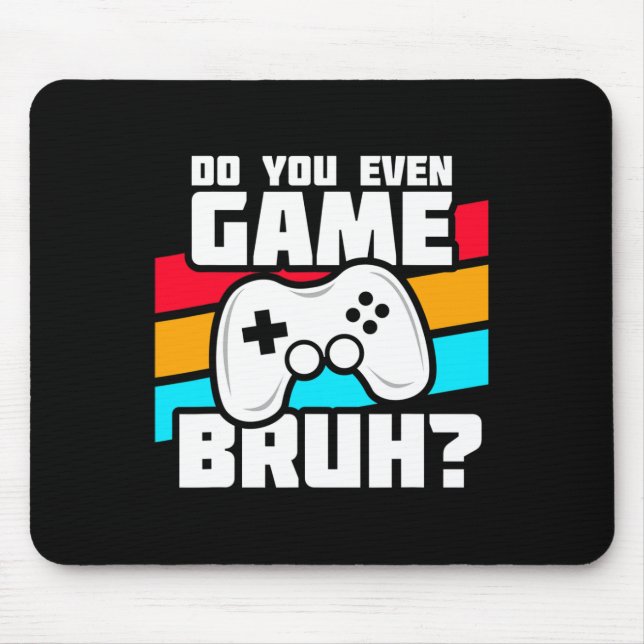 Tapis De Souris Amusant Joueur Vidéo - Jeu Console Pc - Jeu Vidéo (Devant)