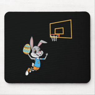 Tapis De Souris Amusant Oeuf de Pâques Bunny Dunk Bysketbyll Jeu P
