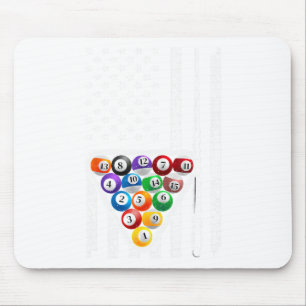 Tapis De Souris Amusant Pool Art Pour Hommes Femmes Billard Joueur