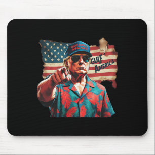 Tapis De Souris Amusant Trump Chemise Golfe Des Etats-Unis Est 202