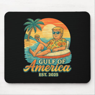 Tapis De Souris Amusant Trump Chemise Golfe Des Etats-Unis Est 202