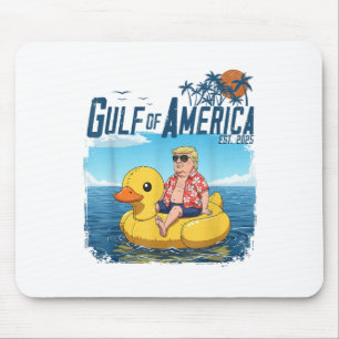 Tapis De Souris Amusant Trump Chillin Golfe des États-Unis Amériqu