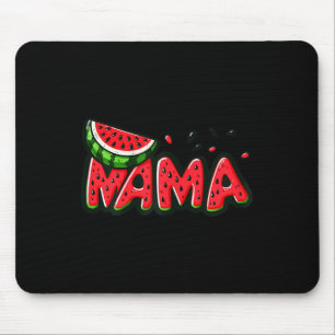 Tapis De Souris Amusante Mama Watermelon Eté Fruit National Watert