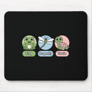 Tapis De Souris Amusante subtile humeur politique Grenouille libel