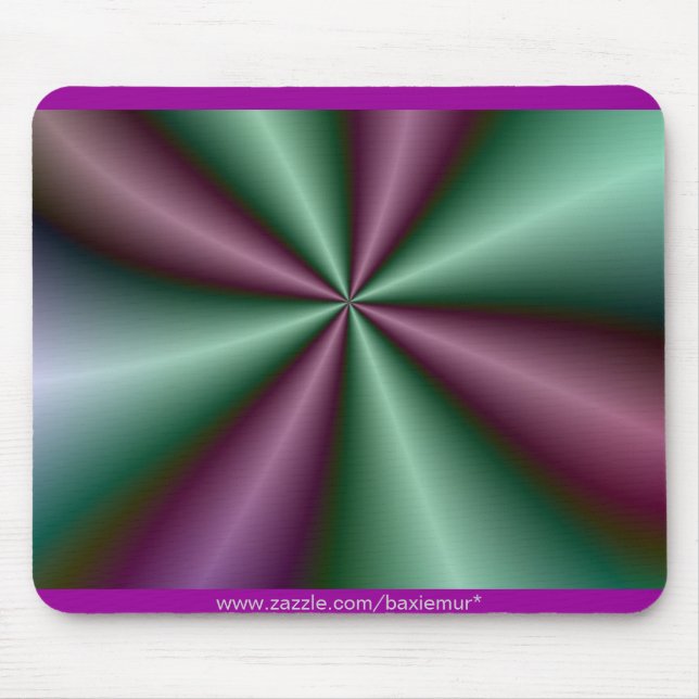 Tapis De Souris Amusement 8 de fractale (Devant)