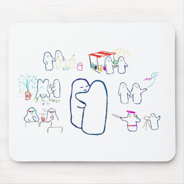 Tapis De Souris Amusement de Frienship (Devant)
