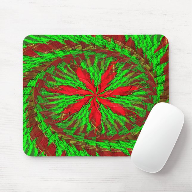 Tapis De Souris Amusement de Noël..... (Avec souris)
