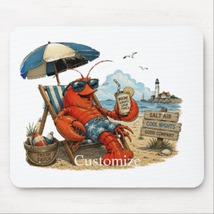 Tapis De Souris Amusement d'été Homard du Maine Thunder_Cove