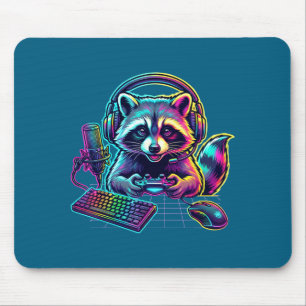 Tapis De Souris Amusement Joueur de jeux vidéo Amateur de vidéos J