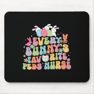 Tapis De Souris Amusez chaque lapin favori Peds Nurse Nurse Nurse 