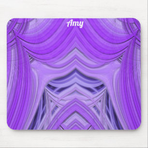 Tapis De Souris AMY ~ Lavande bleue et Pad de souris de conception