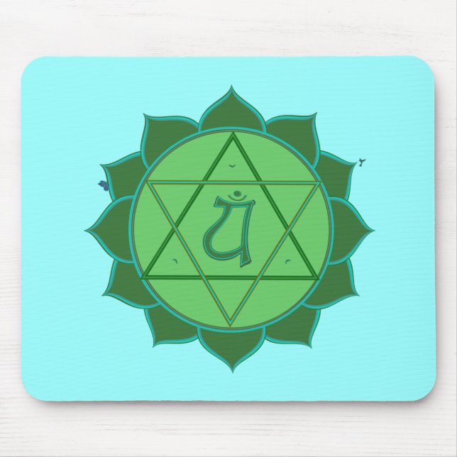 Tapis De Souris Anahata Chakra Mousepad (Devant)