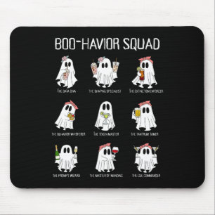Tapis De Souris Analyse Du Comportement De L'Escouade De Boo-Havio