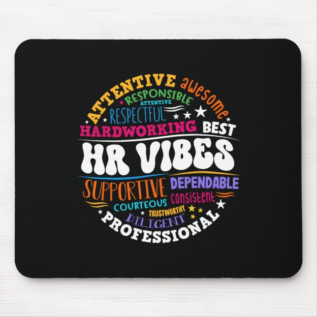 Tapis De Souris Analyste des vibrations des ressources humaines Ap (Devant)