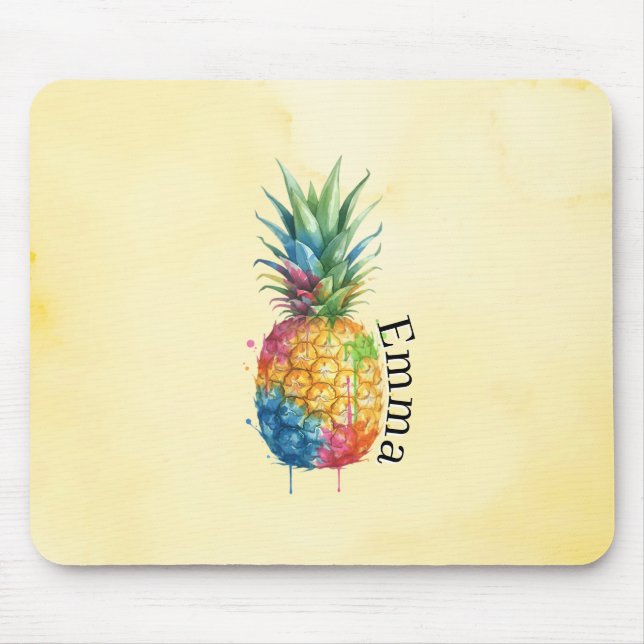 Tapis De Souris Ananas (Devant)