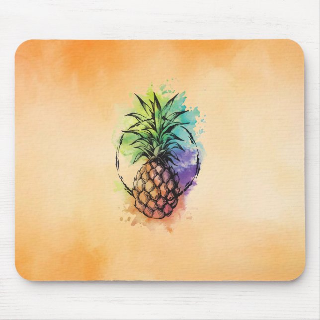 Tapis De Souris Ananas (Devant)
