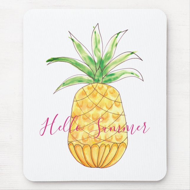 Tapis De Souris Ananas (Devant)