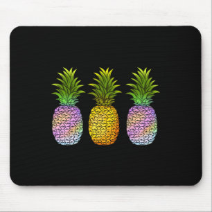 Tapis De Souris Ananas Aloha Hawaï Fruit Hawaïen Été Vacances