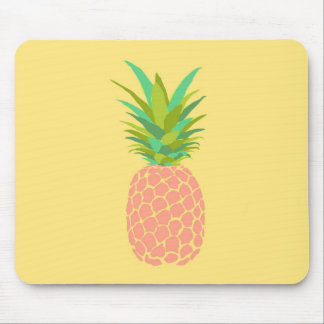 Tapis De Souris Ananas +Jaune