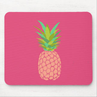 Tapis De Souris Ananas +Rose