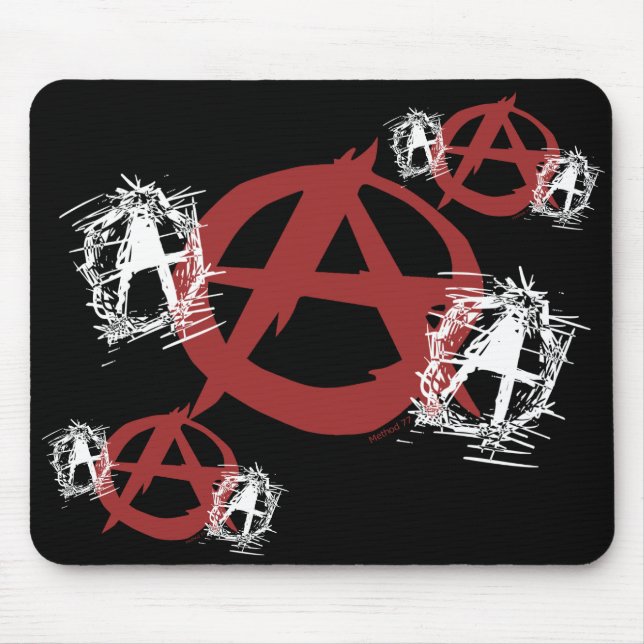 Tapis De Souris Anarchie Mousepad (Devant)
