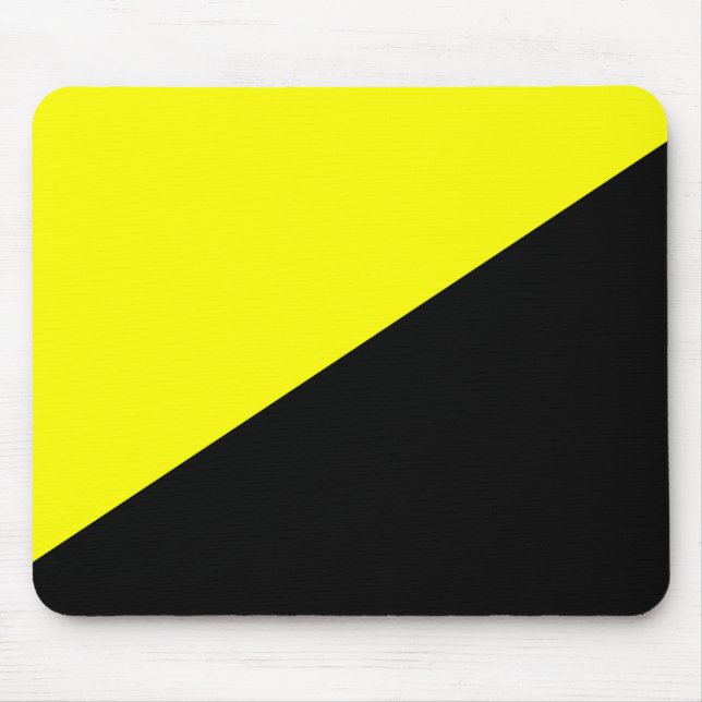 Tapis De Souris Ancap Anarchocapitaliste Drapeau (Devant)