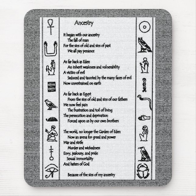 Tapis De Souris Ancèse (Devant)