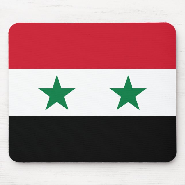 Tapis De Souris Ancien drapeau de Syrie (Devant)