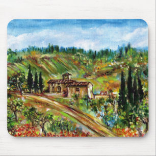 TAPIS DE SOURIS ANCIENNE FERME EN CHIANTI -TOSCANE